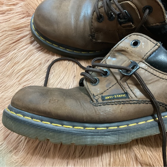 Dr. Martens Brown Industrial  Shoes Size 10 - Picture 6 of 15